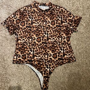 Leopard bodysuit